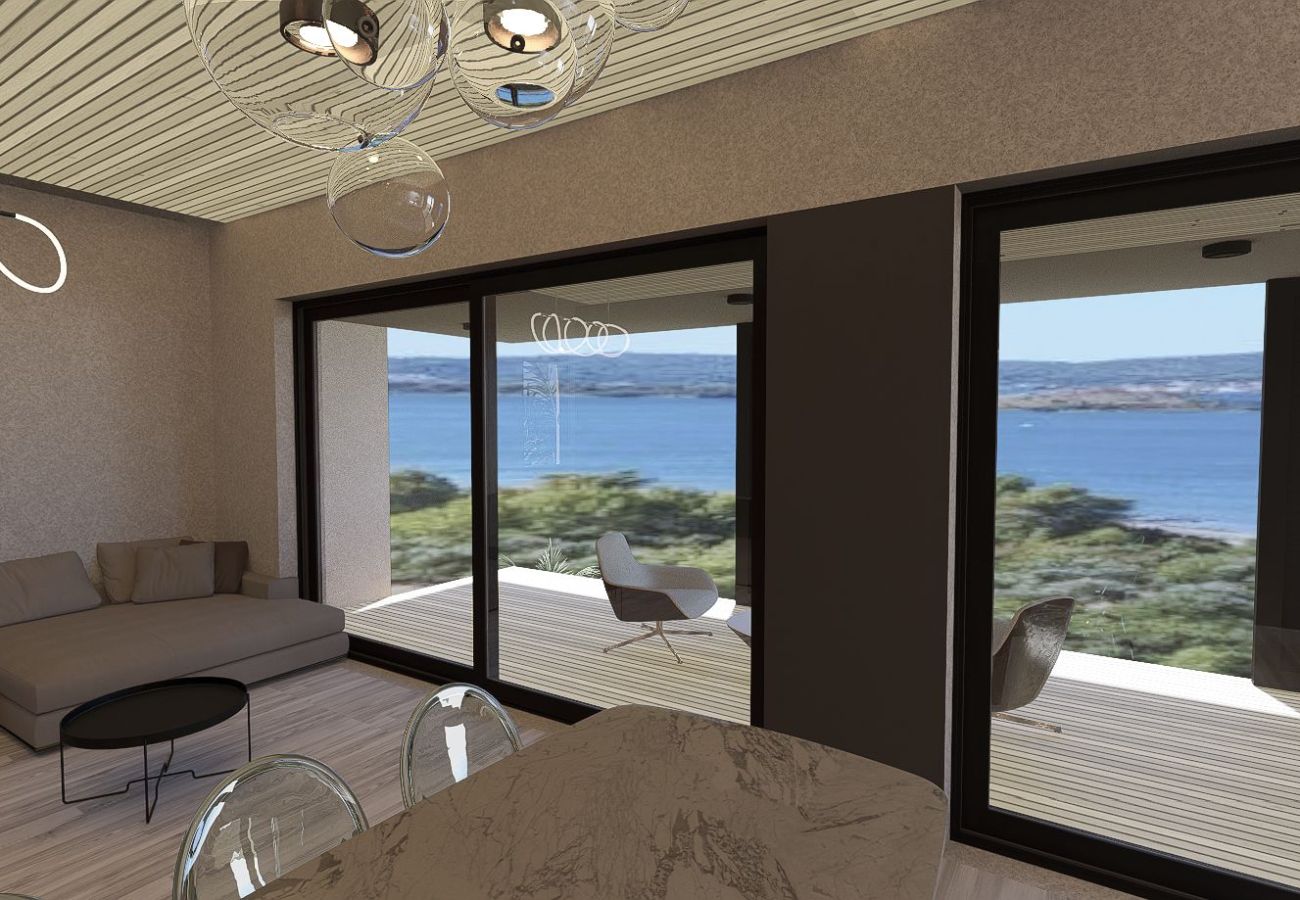 Ferienwohnung in Sveti Petar - Ukras Adria Homes-A buliding 2-ground floor garden