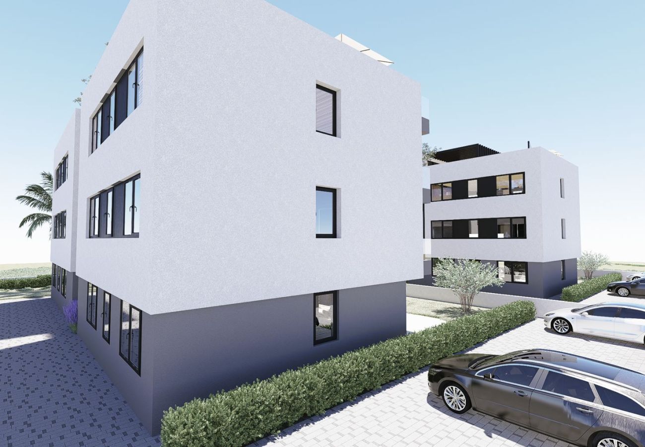 Ferienwohnung in Sveti Petar - Ukras Adria Homes-A buliding 2-ground floor garden