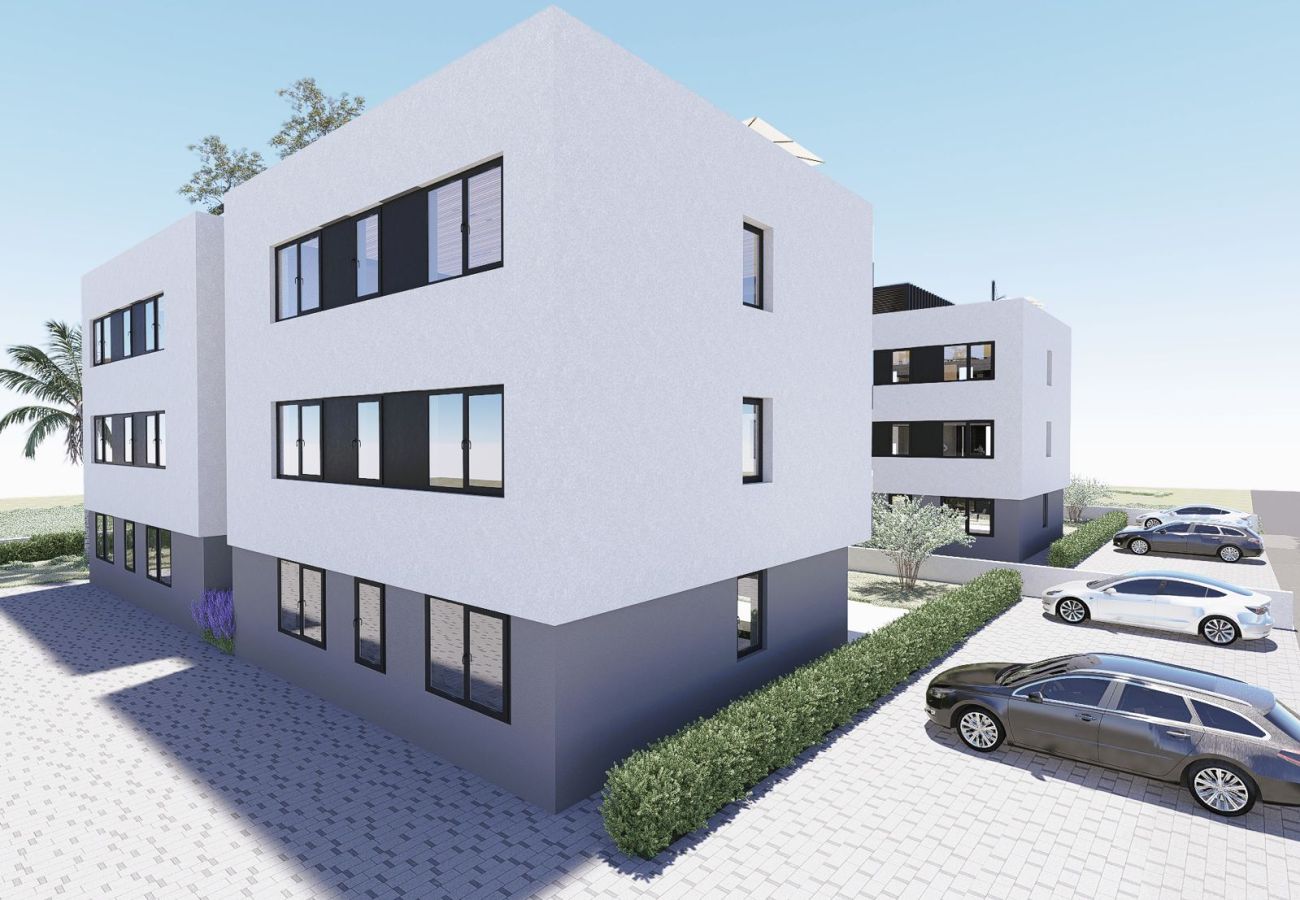 Ferienwohnung in Sveti Petar - Ukras Adria Homes-A buliding 2-ground floor garden