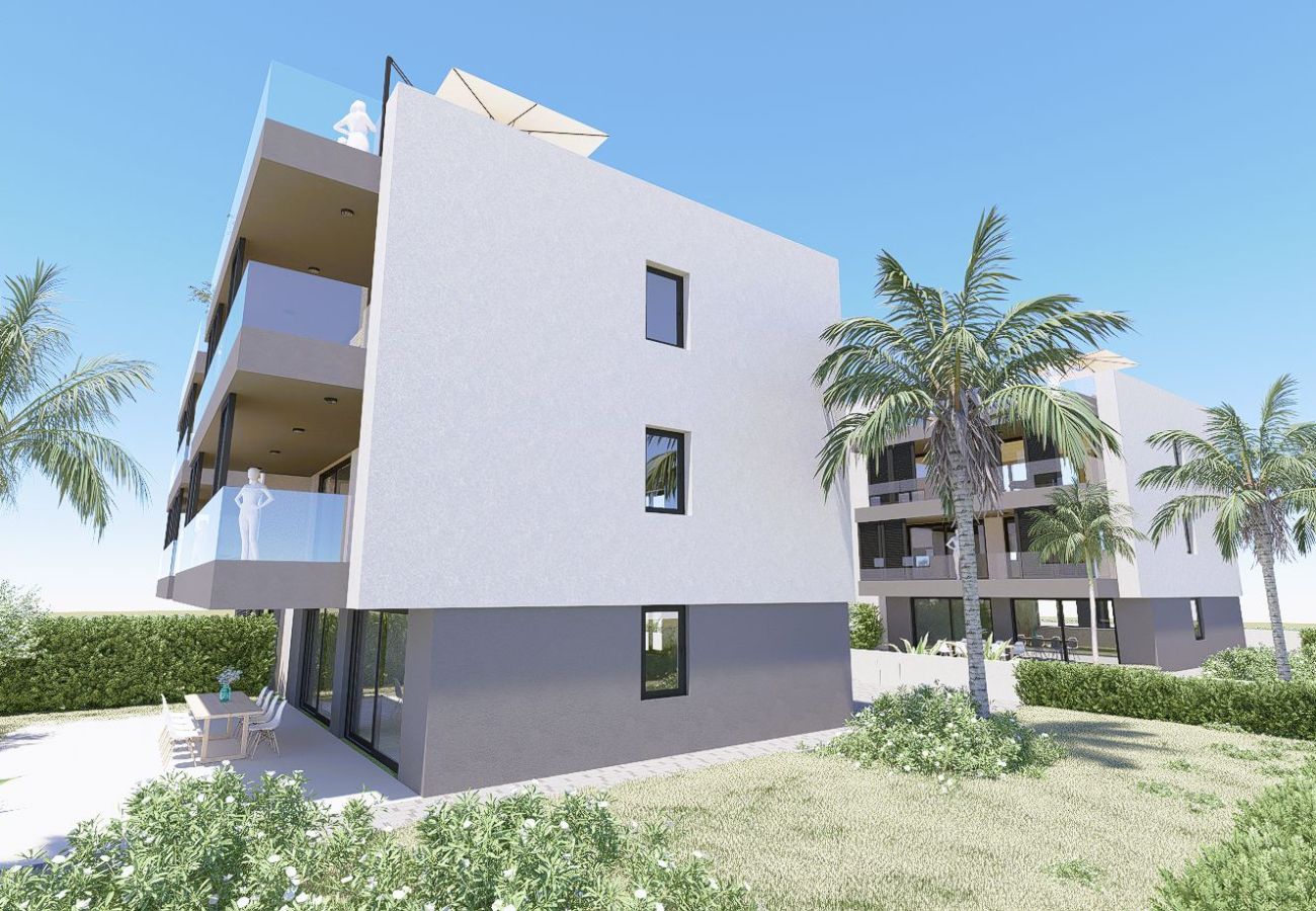 Ferienwohnung in Sveti Petar - Ukras Adria Homes-A buliding 2-ground floor garden