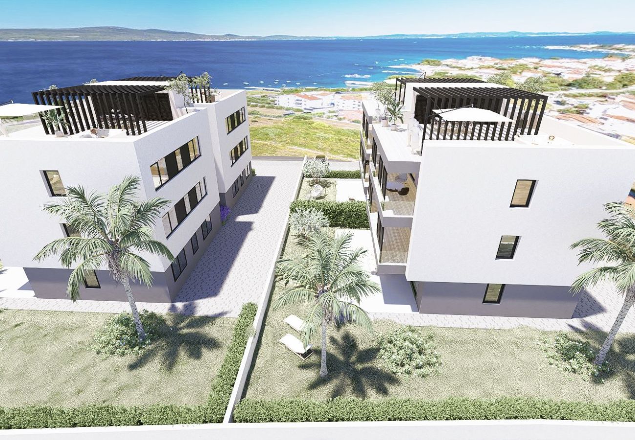 Ferienwohnung in Sveti Petar - Ukras Adria Homes-A buliding 2-ground floor garden