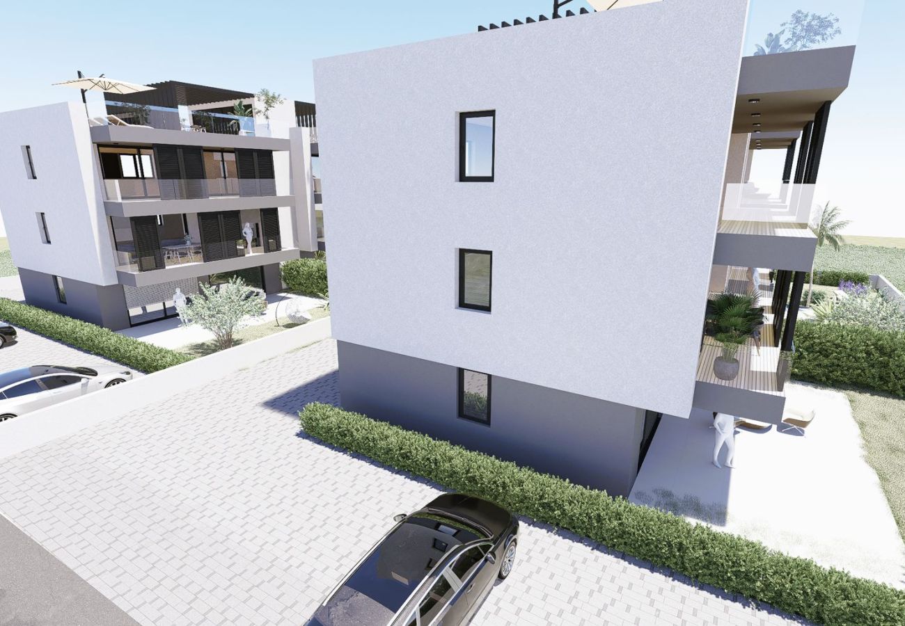 Ferienwohnung in Sveti Petar - Ukras Adria Homes-A buliding 2-ground floor garden