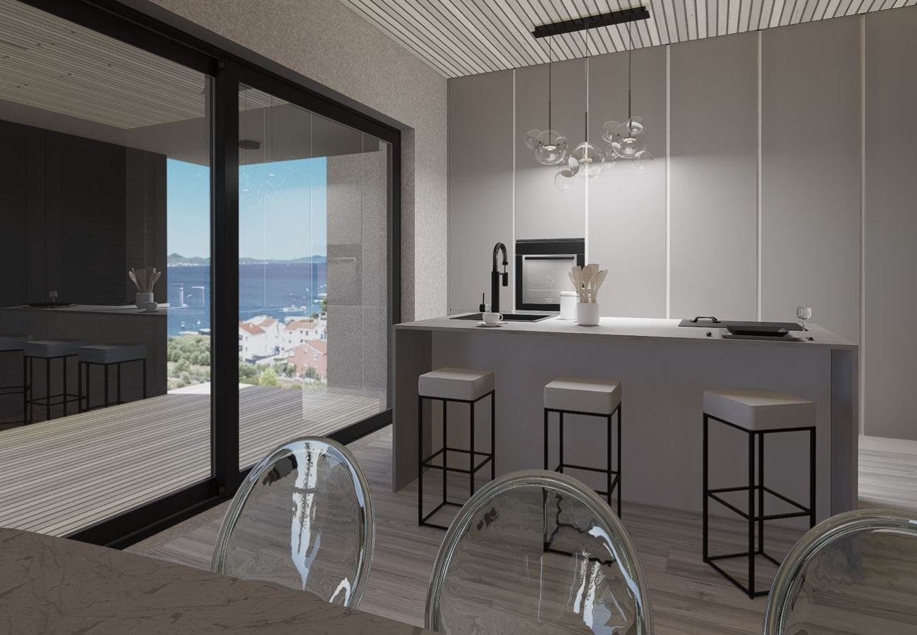 Ferienwohnung in Sveti Petar - Ukras Adria Homes-A buliding 2-ground floor garden