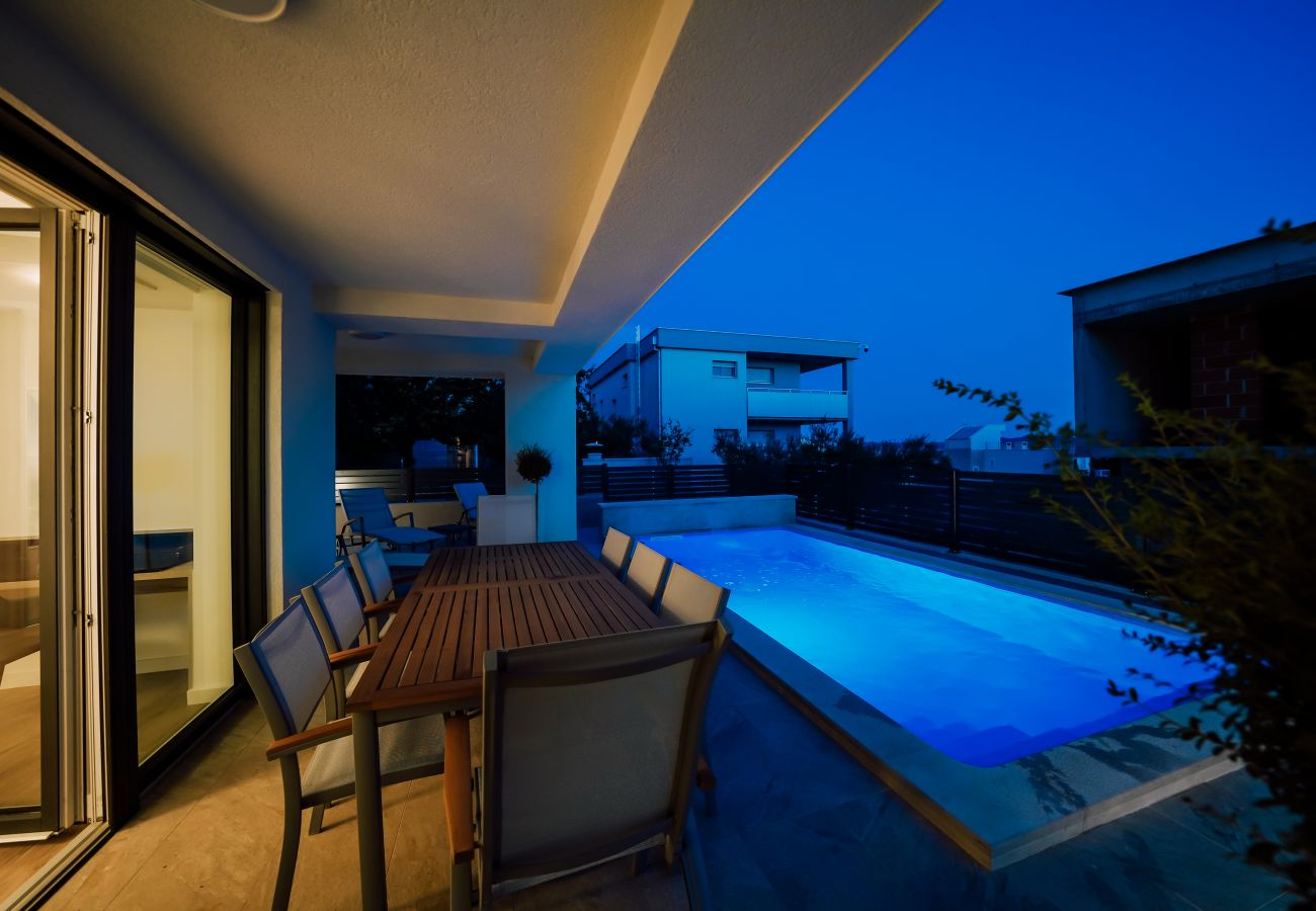 Ferienwohnung in Zadar - Sunadria C1 with private pool