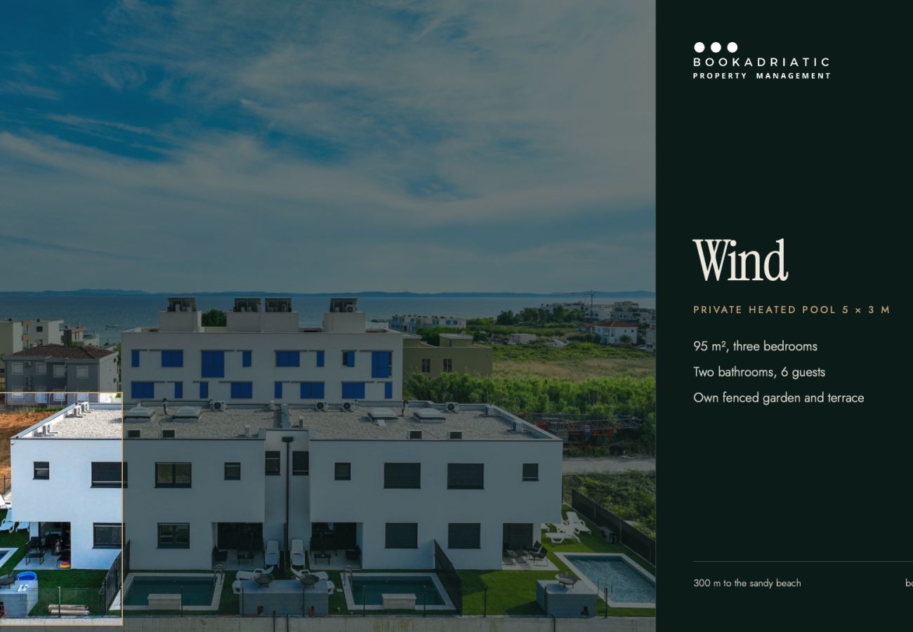 Ferienwohnung in Privlaka - Nebo Luxus-Premium vacation home Wind
