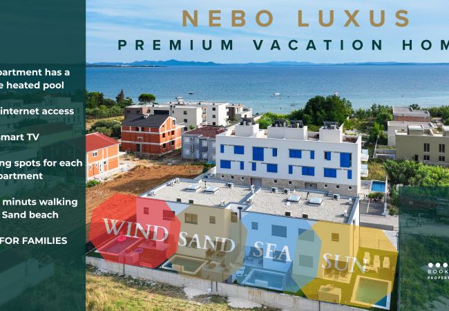 Apartment in Privlaka - Nebo Luxus-Premium vacation home Sand Apartment in Privlaka - Nebo Luxus-Premium vacation home Sand